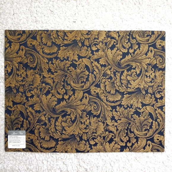 NwT Pair of Vintage Rose Tree Jacquard Placemats - Picture 6 of 10